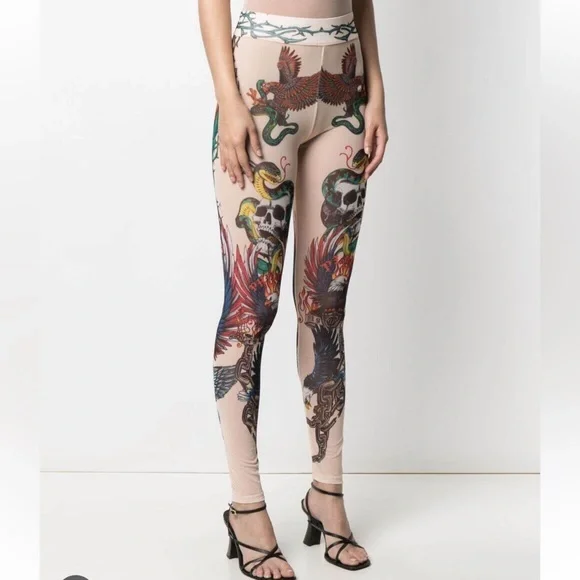 Philipp Plein Tattoo Leggings